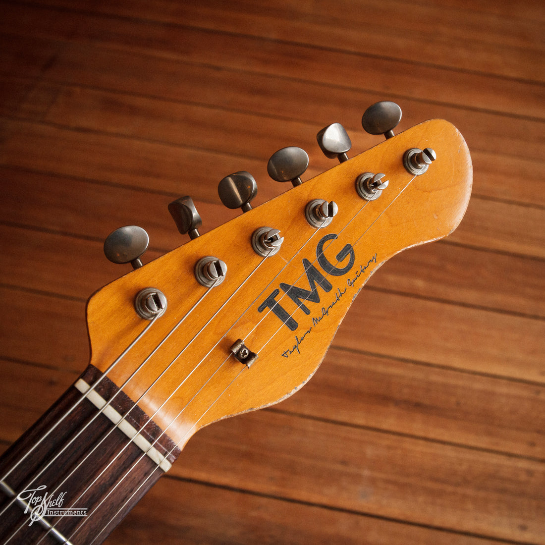 TMG Guitar Co Gatton Aged Fiesta Red 2014