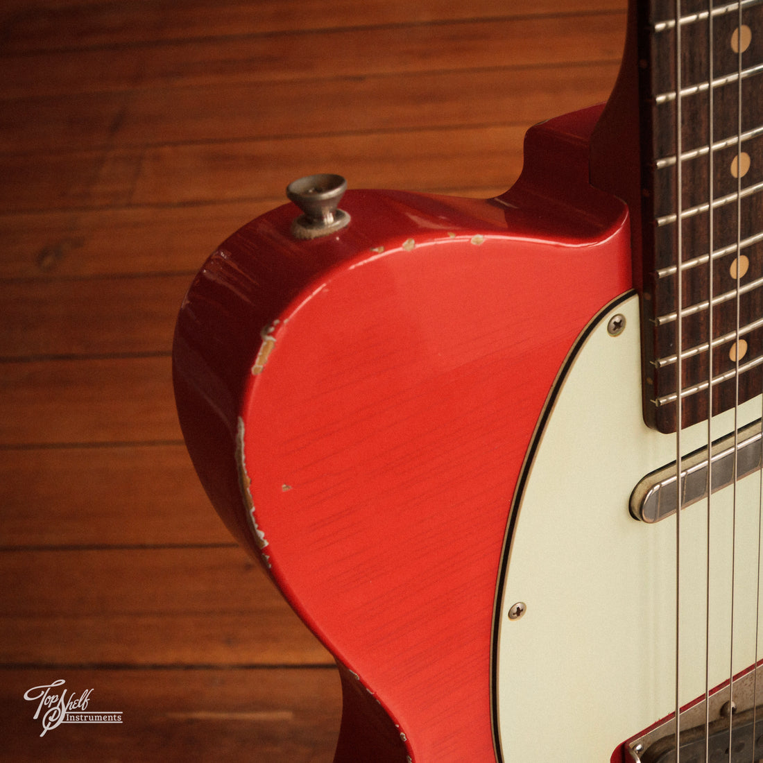 TMG Guitar Co Gatton Aged Fiesta Red 2014