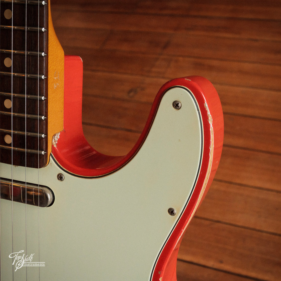 TMG Guitar Co Gatton Aged Fiesta Red 2014