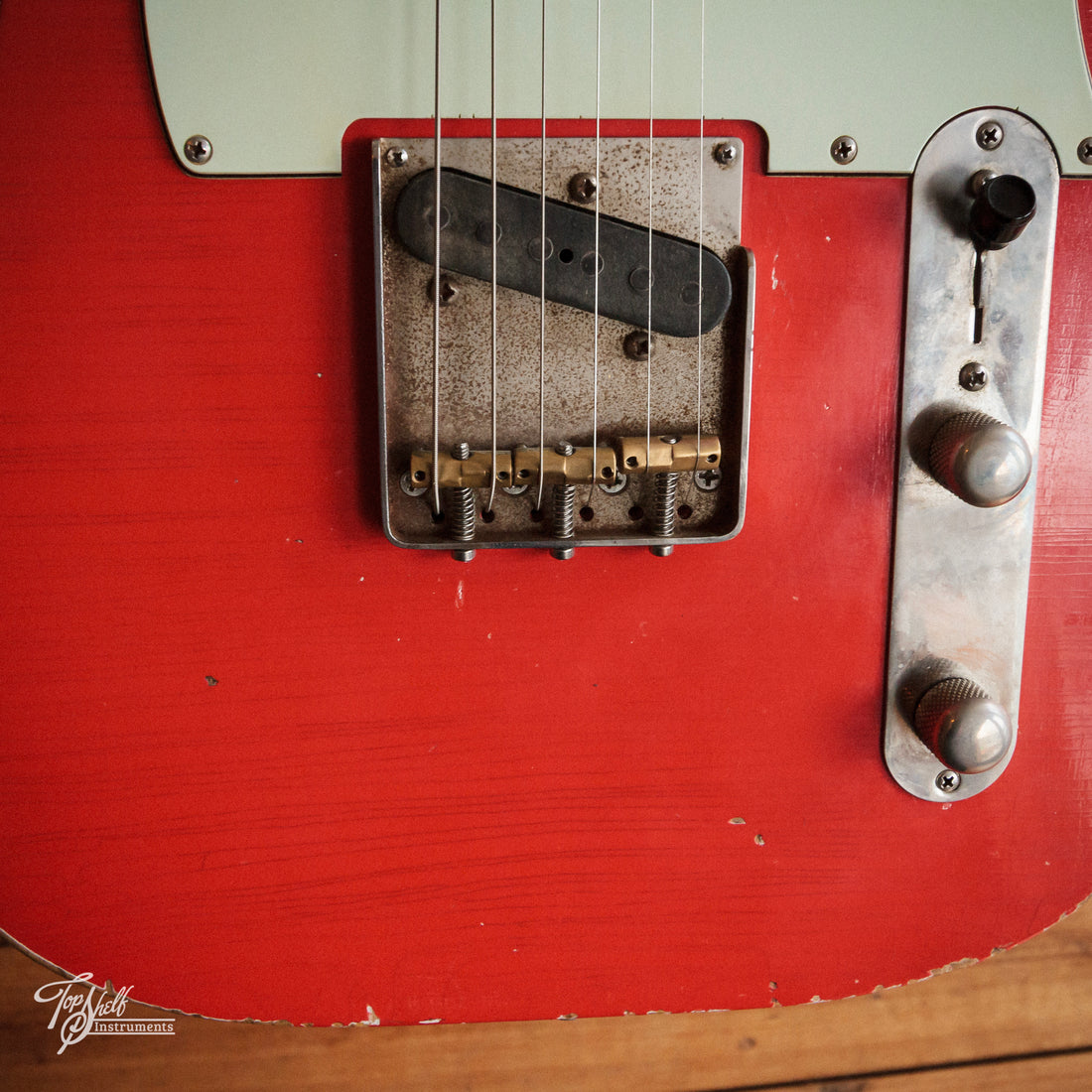 TMG Guitar Co Gatton Aged Fiesta Red 2014