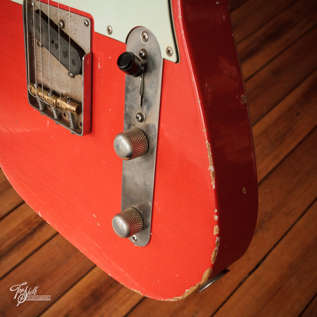 TMG Guitar Co Gatton Aged Fiesta Red 2014