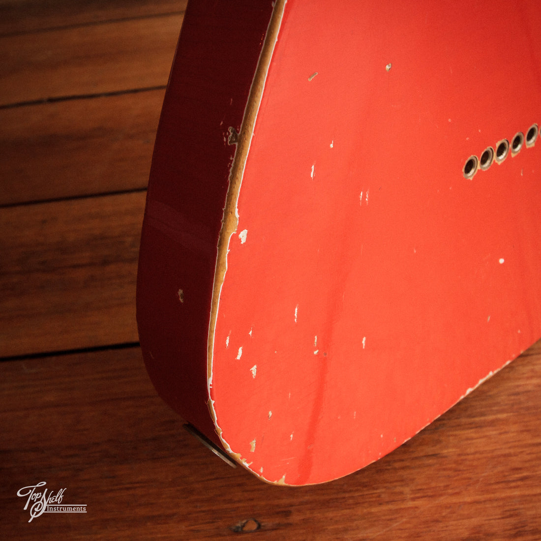 TMG Guitar Co Gatton Aged Fiesta Red 2014