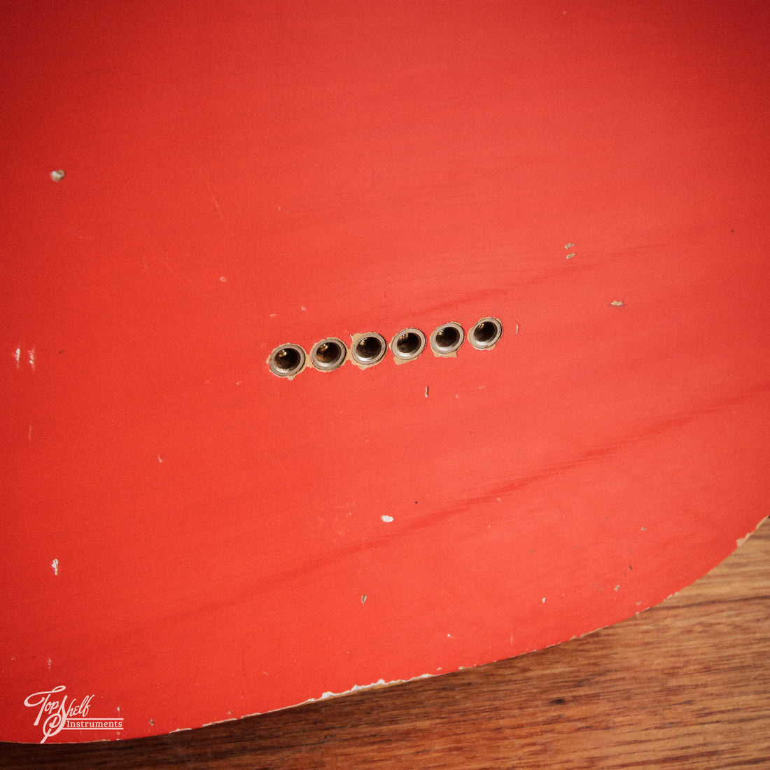 TMG Guitar Co Gatton Aged Fiesta Red 2014