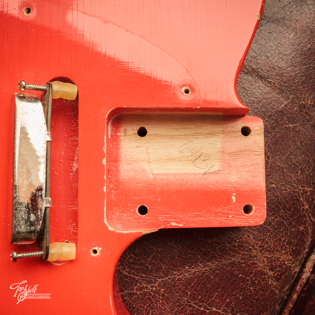 TMG Guitar Co Gatton Aged Fiesta Red 2014