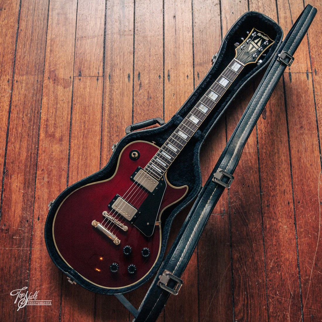 Orville Les Paul Custom LPC-75 Wine Red 1990