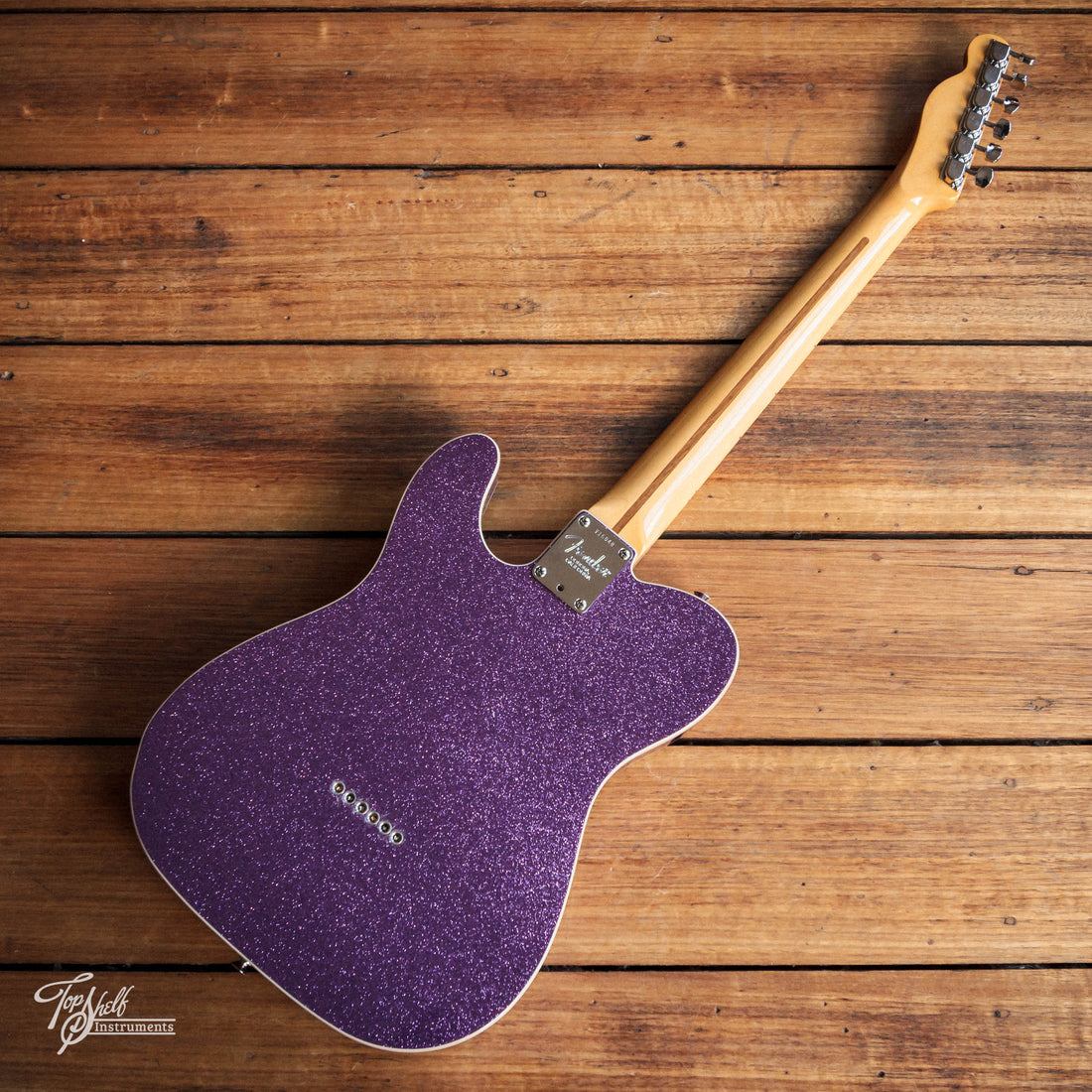 Fender Telecaster Thinline Build Purple Sparkle 2025