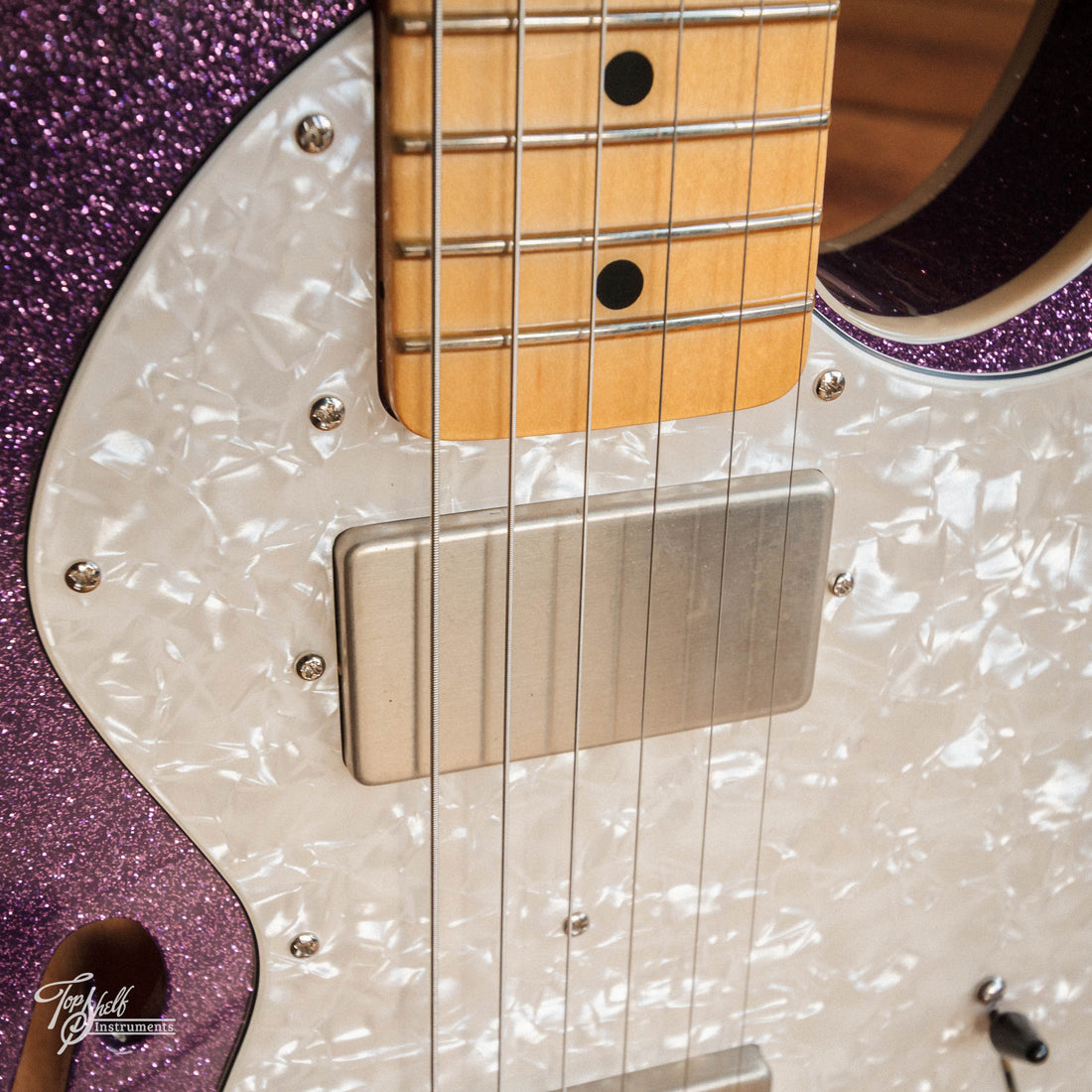 Fender Telecaster Thinline Build Purple Sparkle 2025