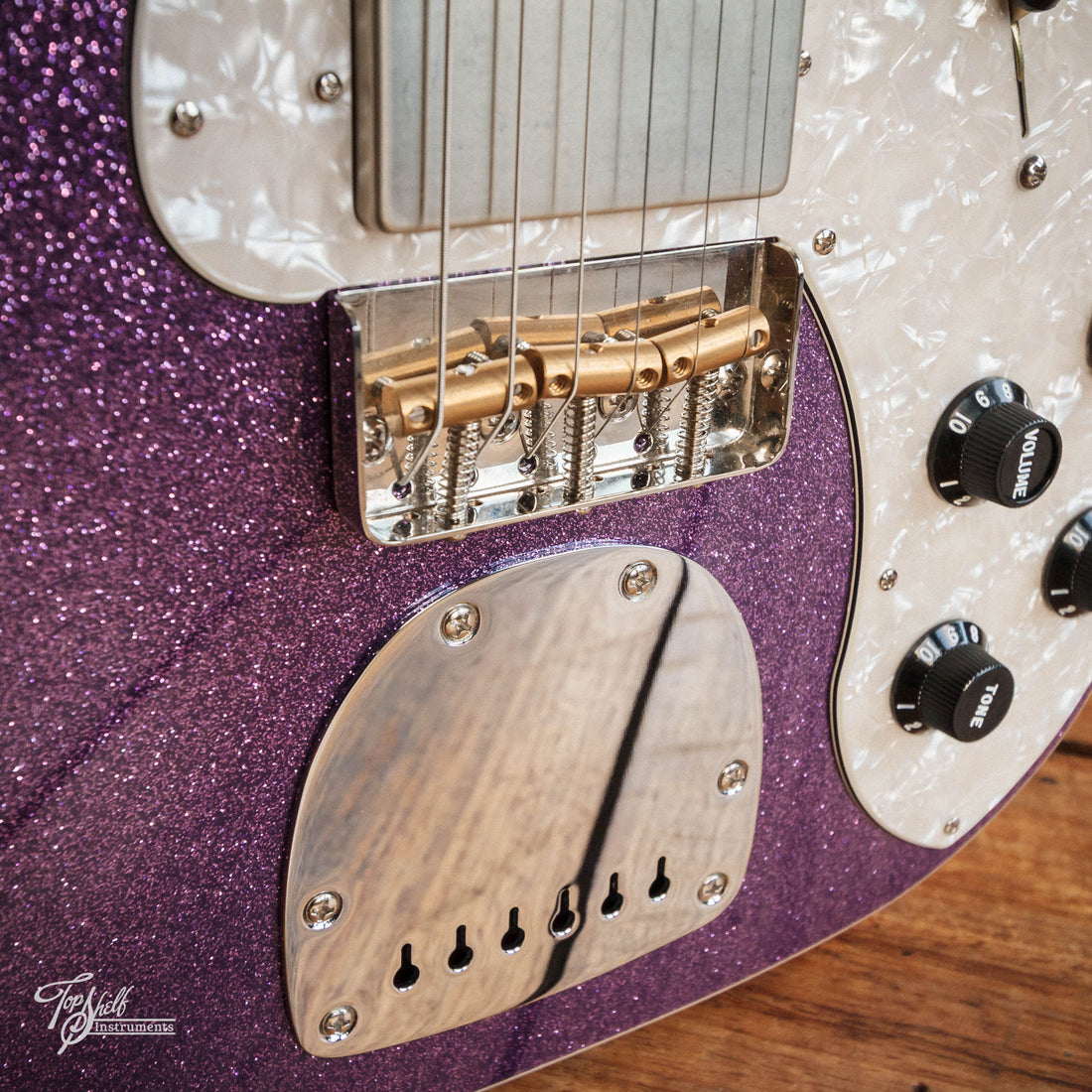 Fender Telecaster Thinline Build Purple Sparkle 2025