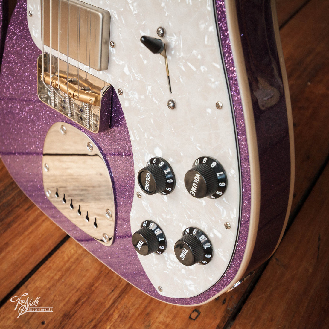 Fender Telecaster Thinline Build Purple Sparkle 2025