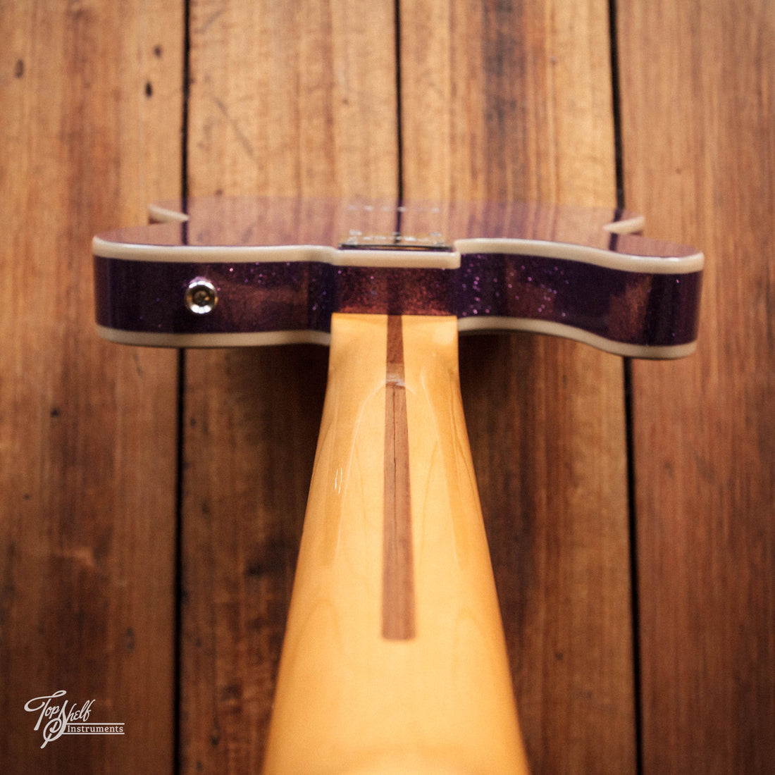 Fender Telecaster Thinline Build Purple Sparkle 2025