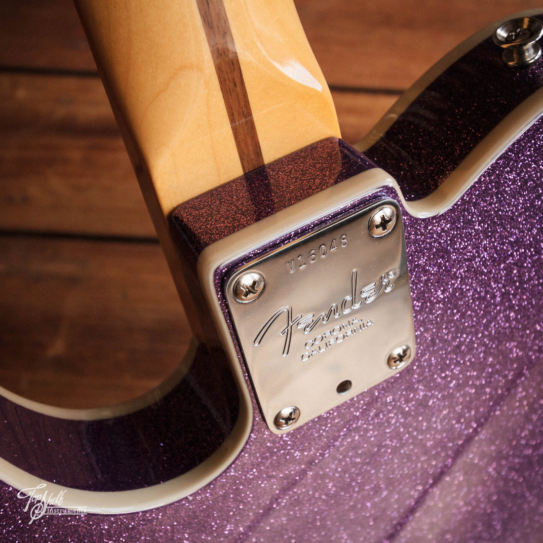 Fender Telecaster Thinline Build Purple Sparkle 2025
