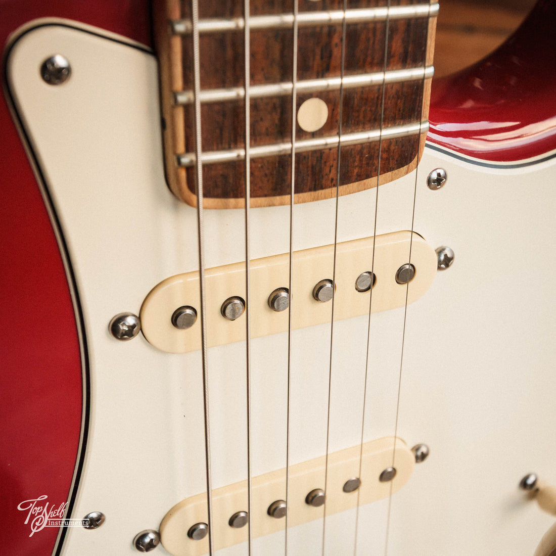 Fender American Standard Stratocaster Channel Bound Dakota Red 2014