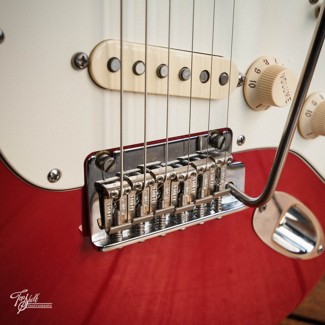 Fender American Standard Stratocaster Channel Bound Dakota Red 2014
