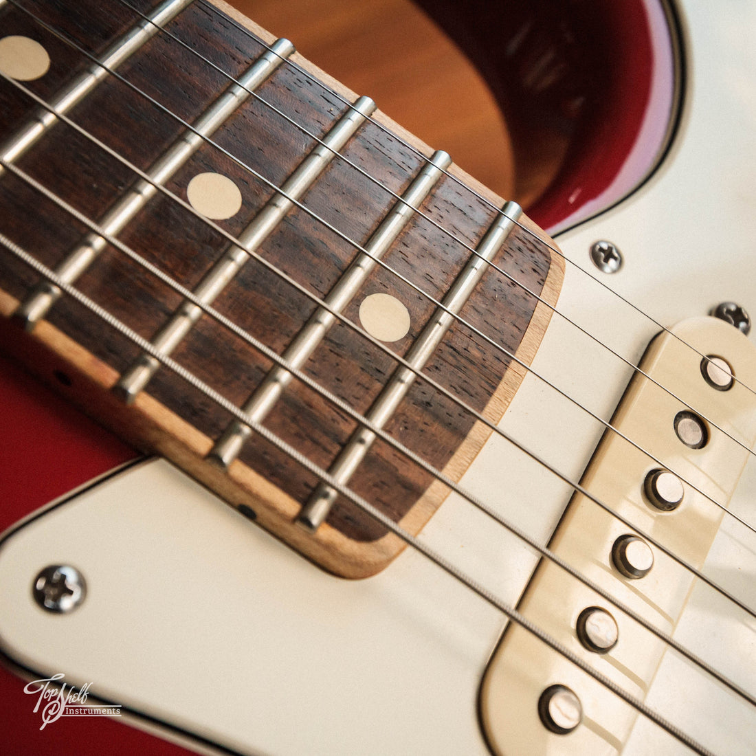 Fender American Standard Stratocaster Channel Bound Dakota Red 2014