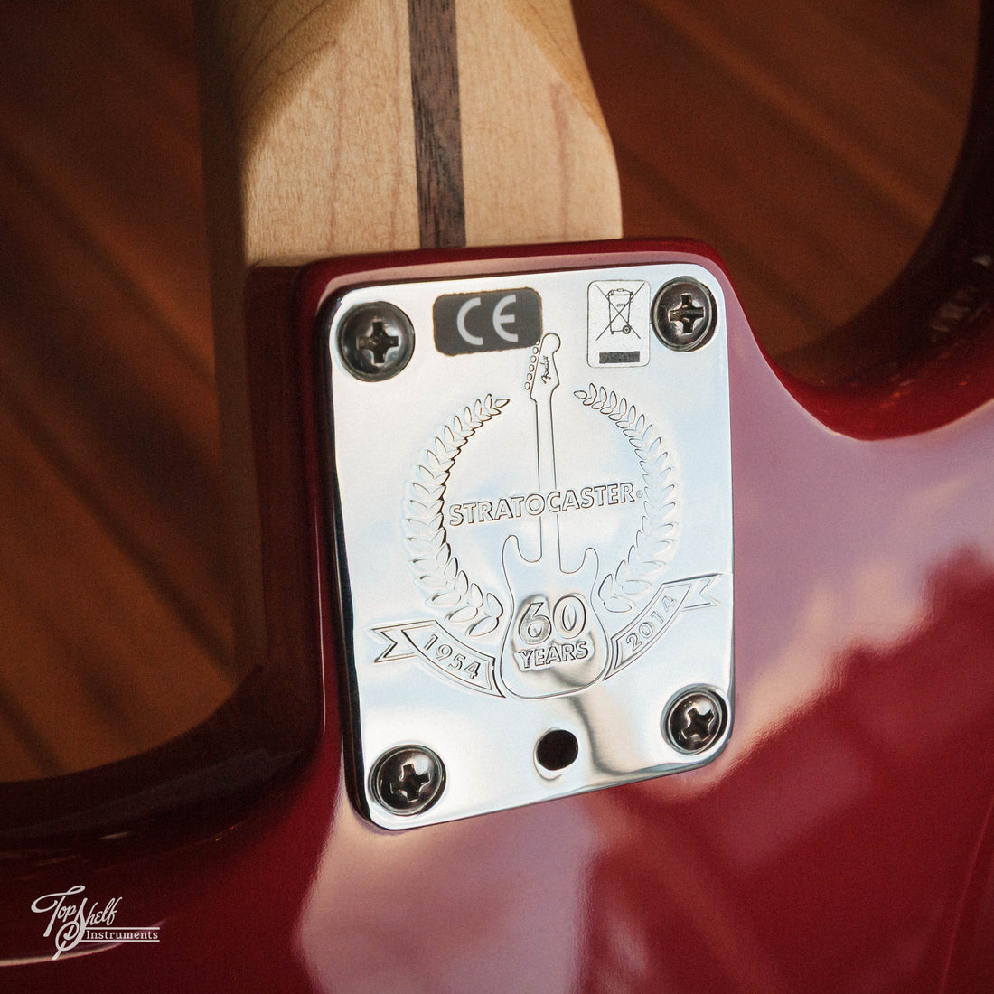 Fender American Standard Stratocaster Channel Bound Dakota Red 2014