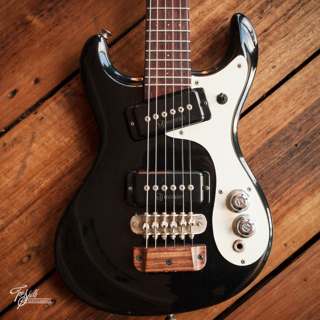 Mosrite Mini Octave Guitar Black 1995