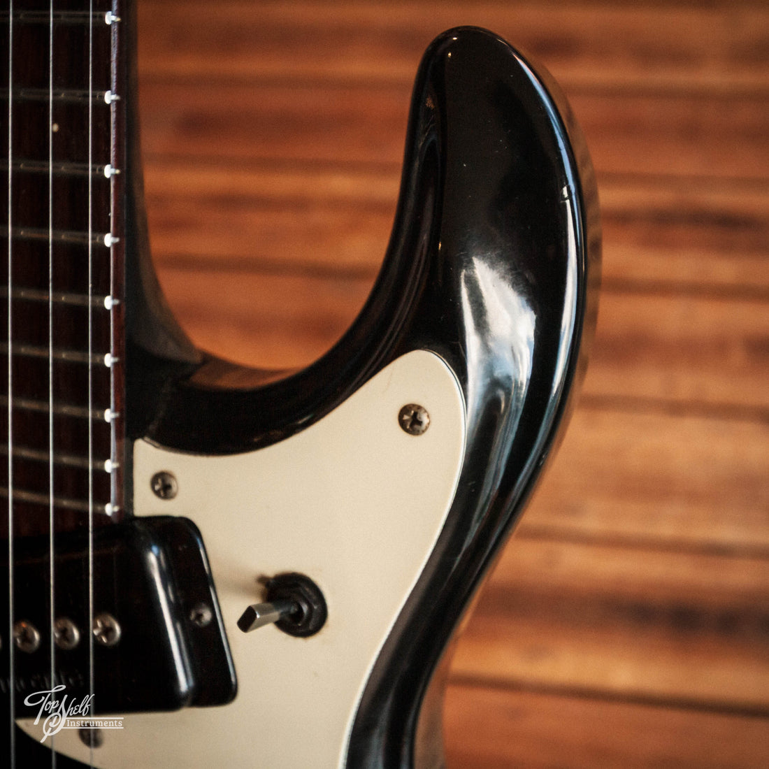 Mosrite Mini Octave Guitar Black 1995