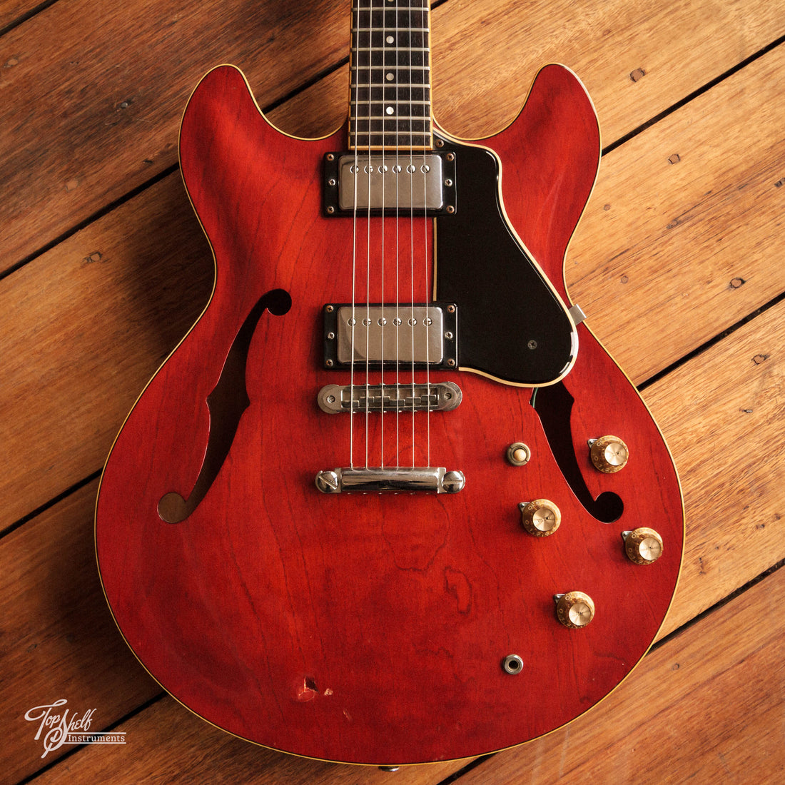 Yamaha SA700 Super Axe Persimmon Red 1978