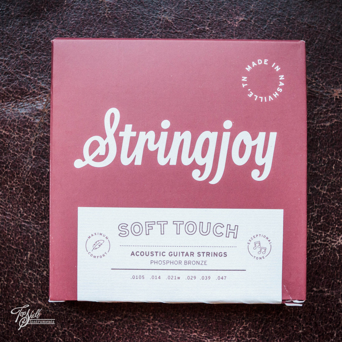 Stringjoy Soft Touch 10.5/47 Phosphor Bronze Acoustic Guitar Strings