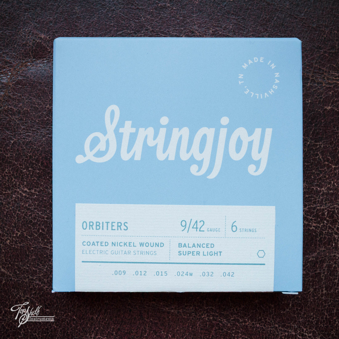 Stringjoy Orbiters 9/42 Balanced Super Light Coated Nickel Wound Electric Guitar Strings