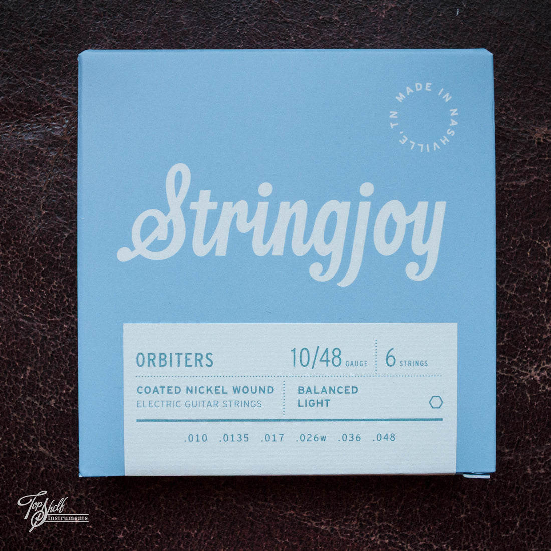 Stringjoy Orbiters 10/48 Balanced Light Coated Nickel Wound Electric Guitar Strings
