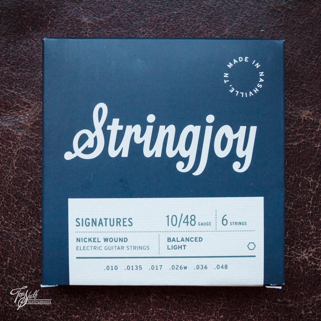 Stringjoy Signatures 10/48 Balanced Light Nickel Wound Electric Guitar Strings