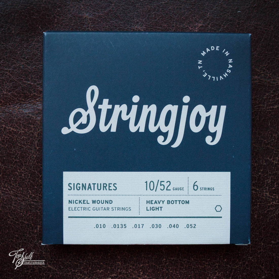 Stringjoy Signatures 10/52 Heavy Bottom Light Nickel Wound Electric Guitar Strings