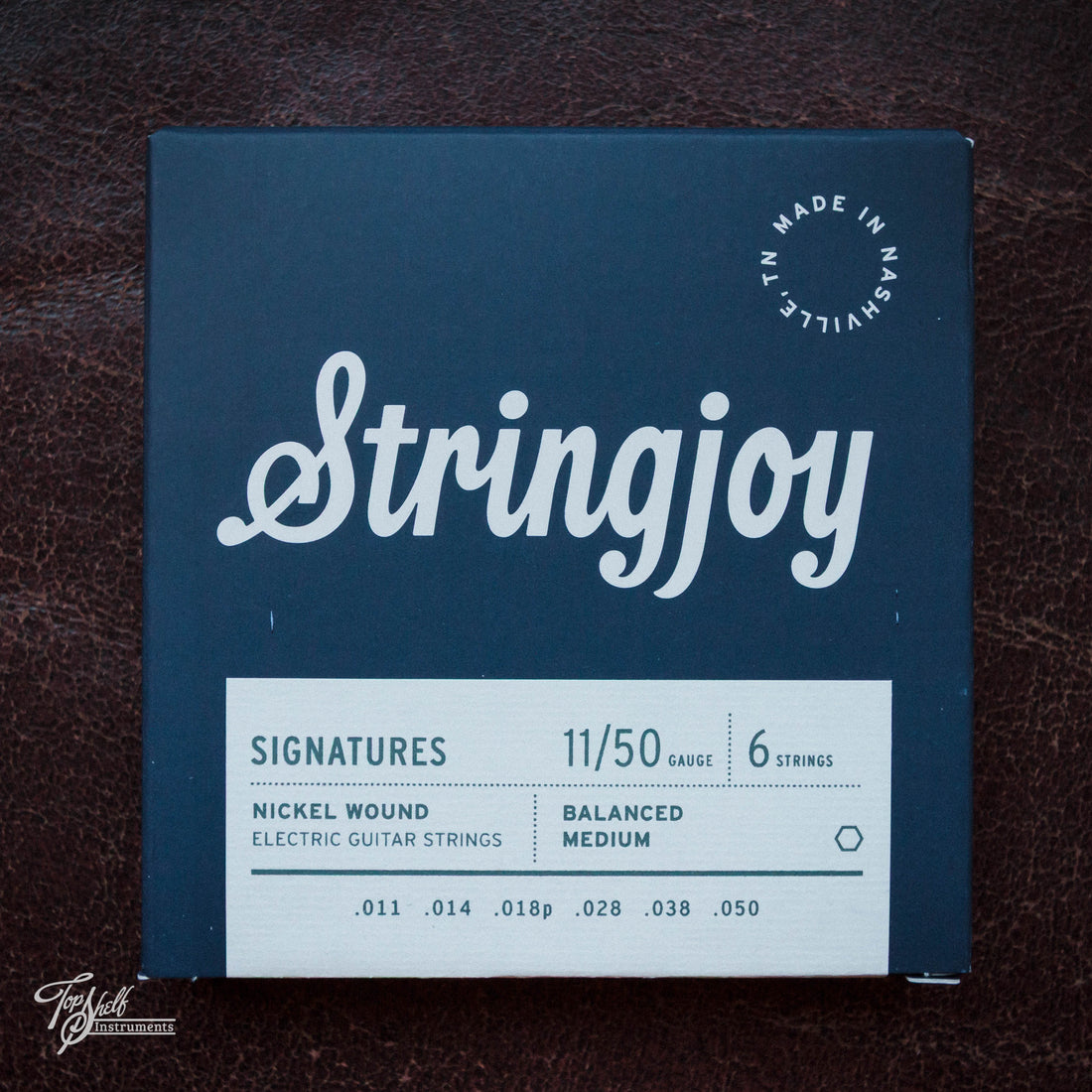 Stringjoy Signatures 11/50 Balanced Medium Nickel Wound Electric Guitar Strings