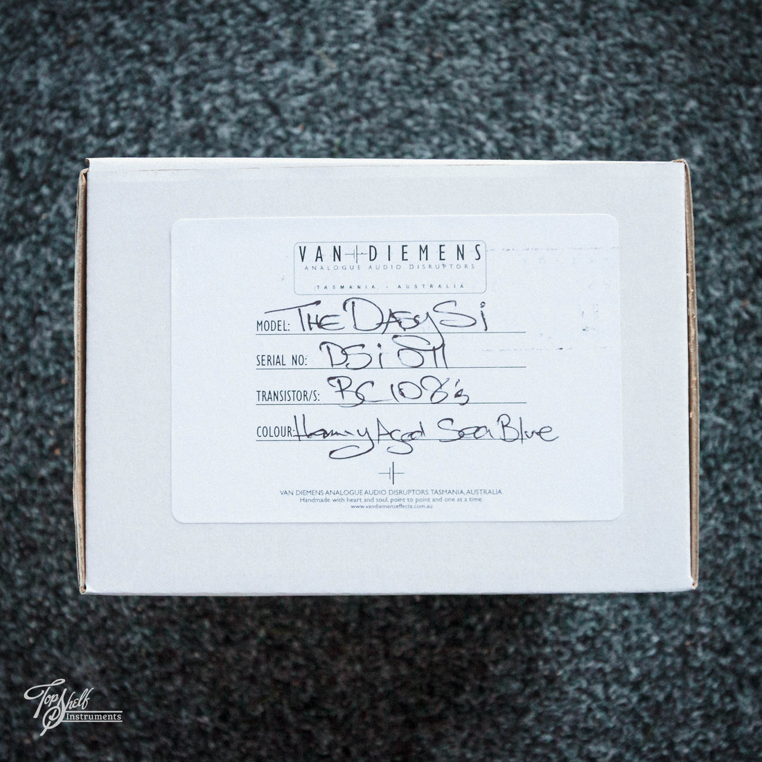 Van Diemens Analogue Audio Disruptors The Dasy Si Fuzz Pedal