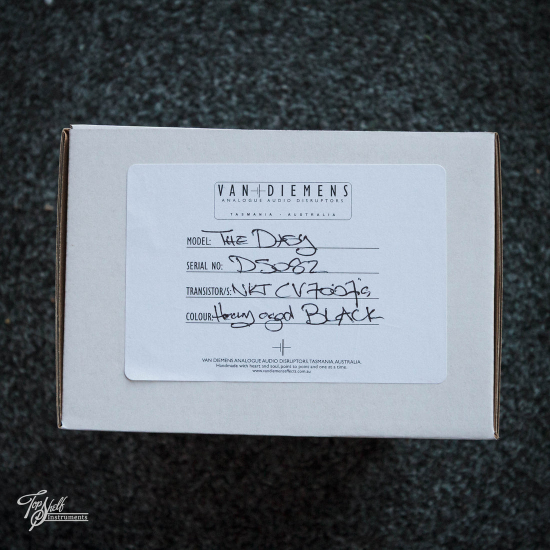 Van Diemens Analogue Audio Disruptors The Dasy Fuzz Pedal