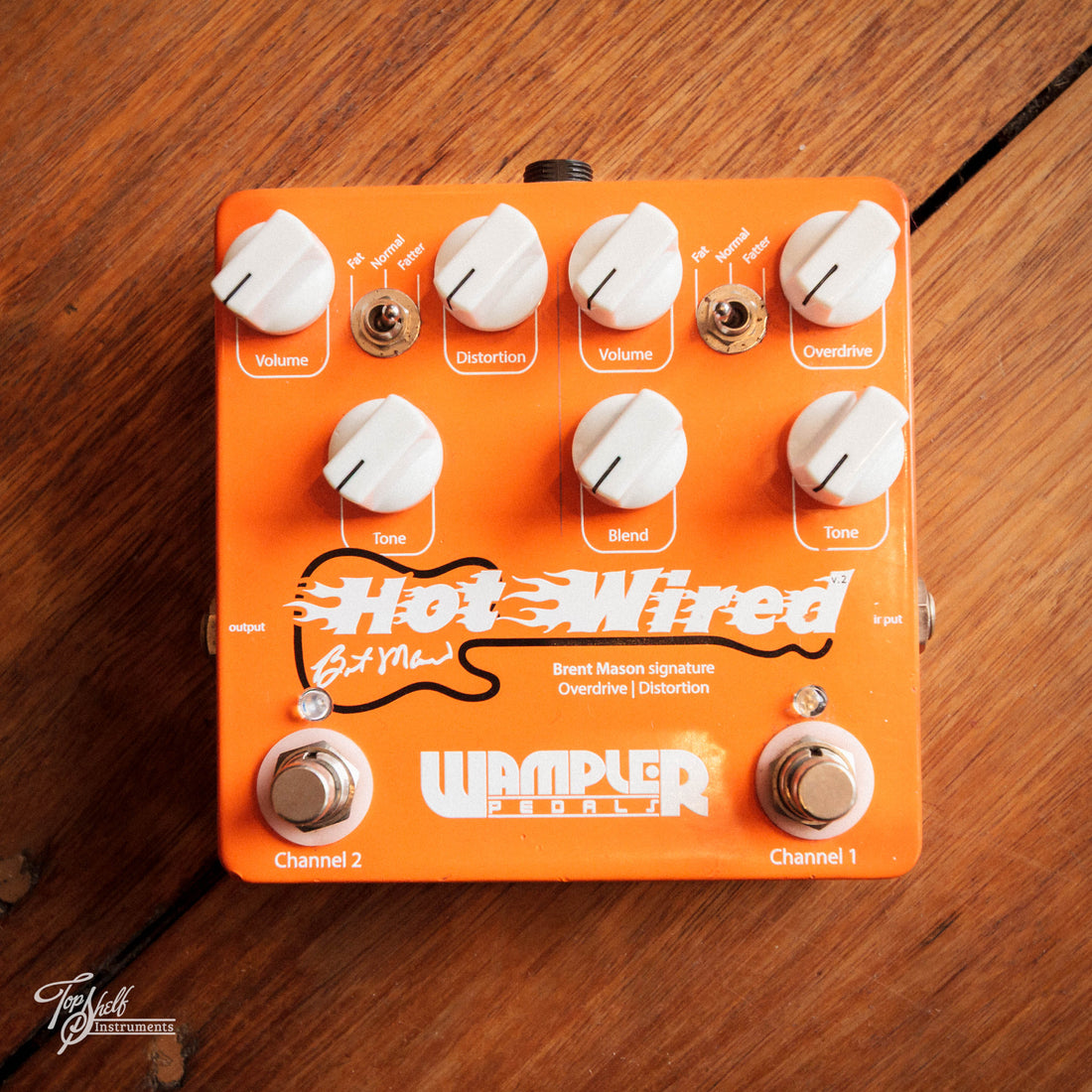 Wampler Brent Mason Hot Wired Overdrive Pedal