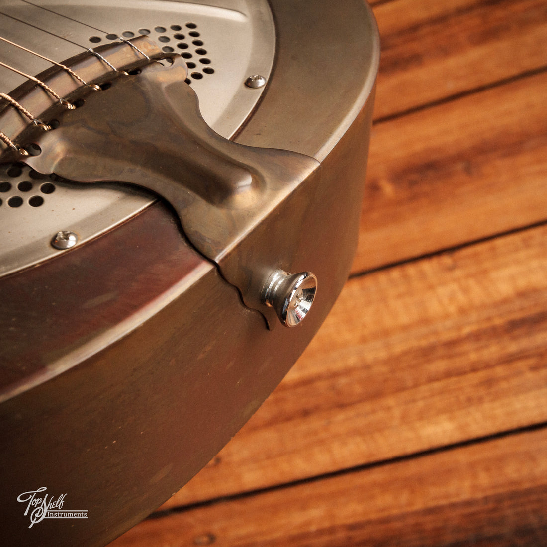 Republic Resolian Parlour Size Resonator Raw Copper 2013