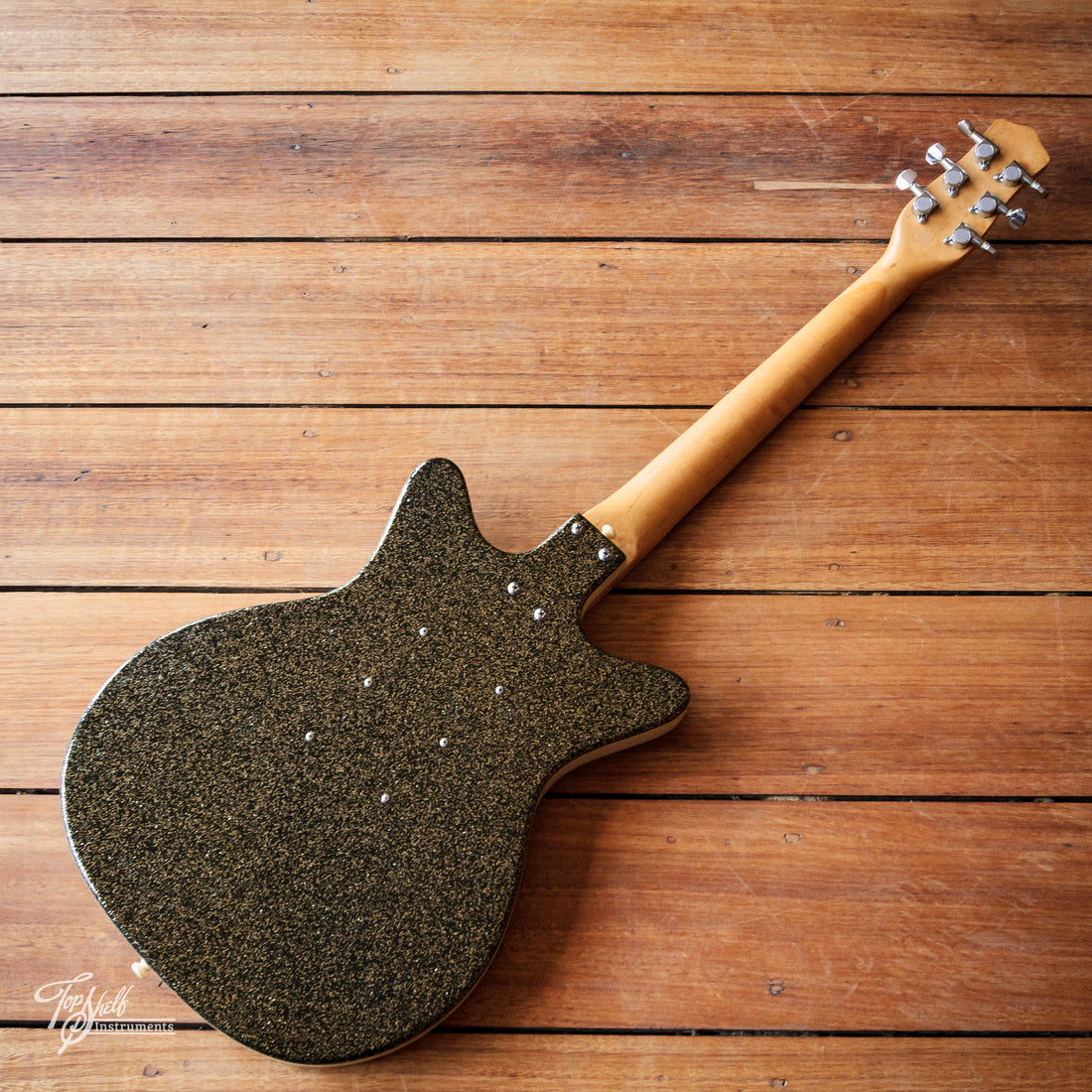 Danelectro DC-3 Silver Sparkle 1998