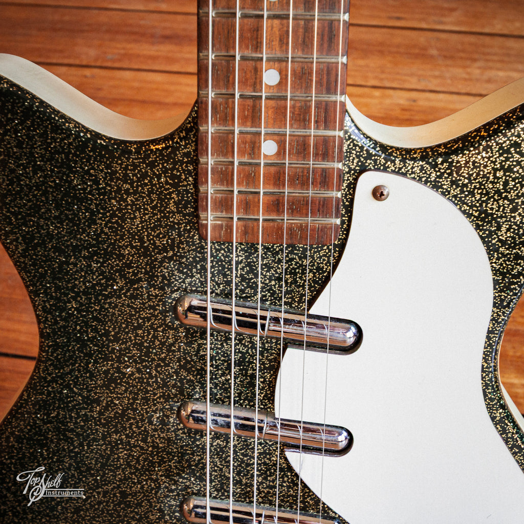 Danelectro DC-3 Silver Sparkle 1998