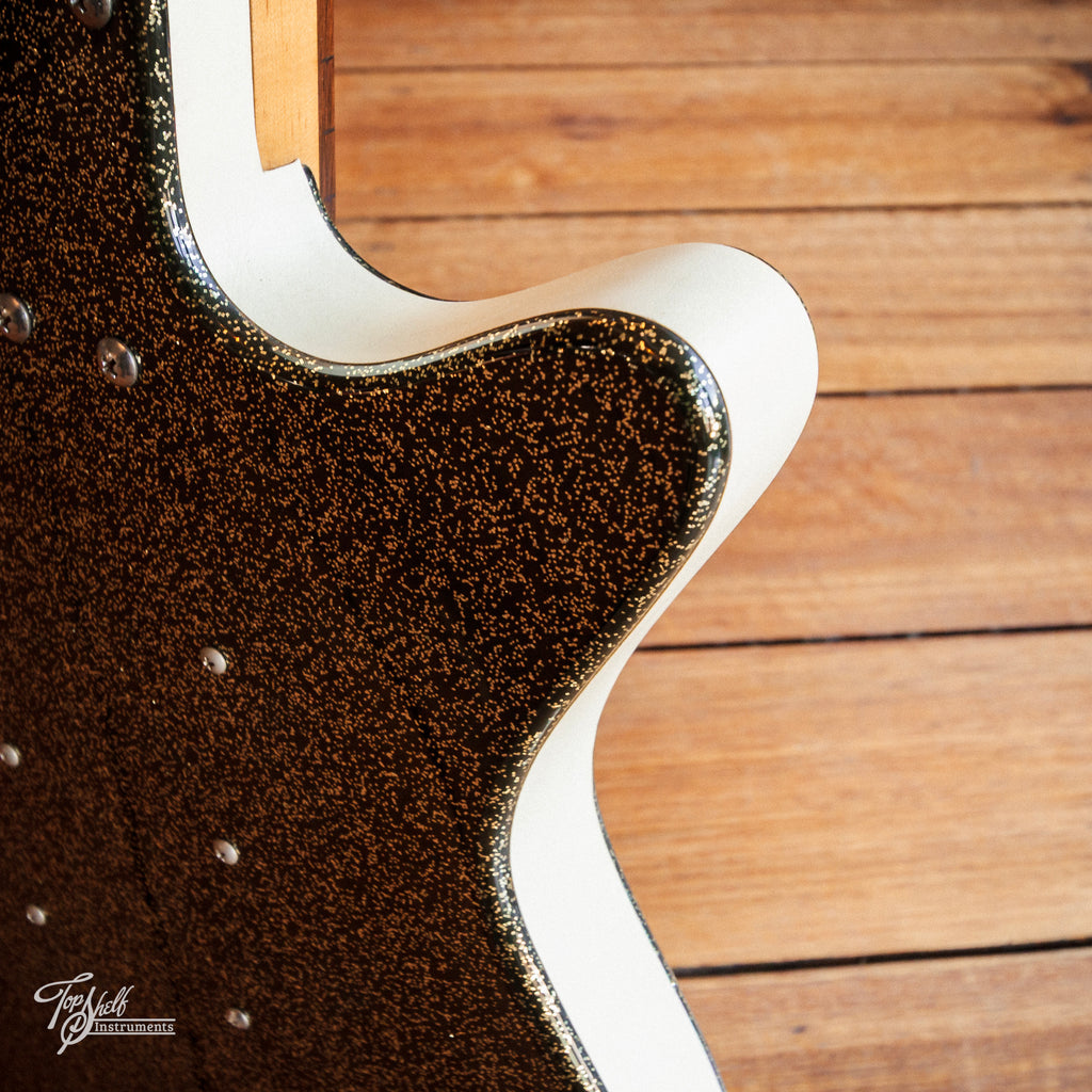 Danelectro DC-3 Silver Sparkle 1998