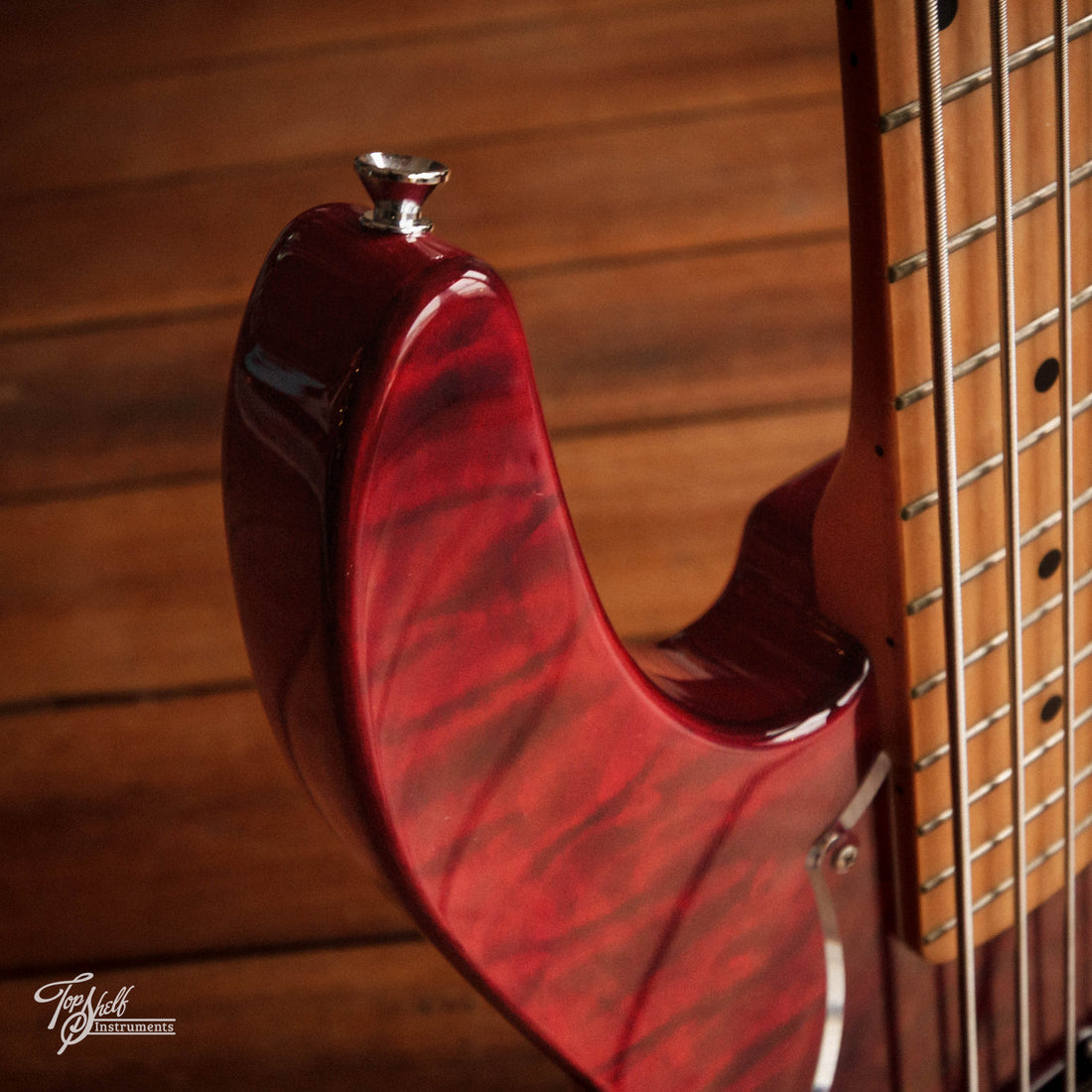 Edwards E-AM-160QM 5-String Black Cherry 2009