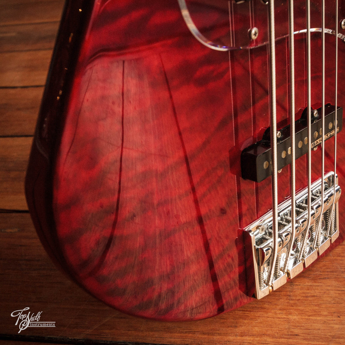 Edwards E-AM-160QM 5-String Black Cherry 2009