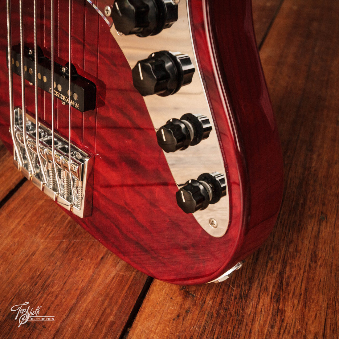 Edwards E-AM-160QM 5-String Black Cherry 2009