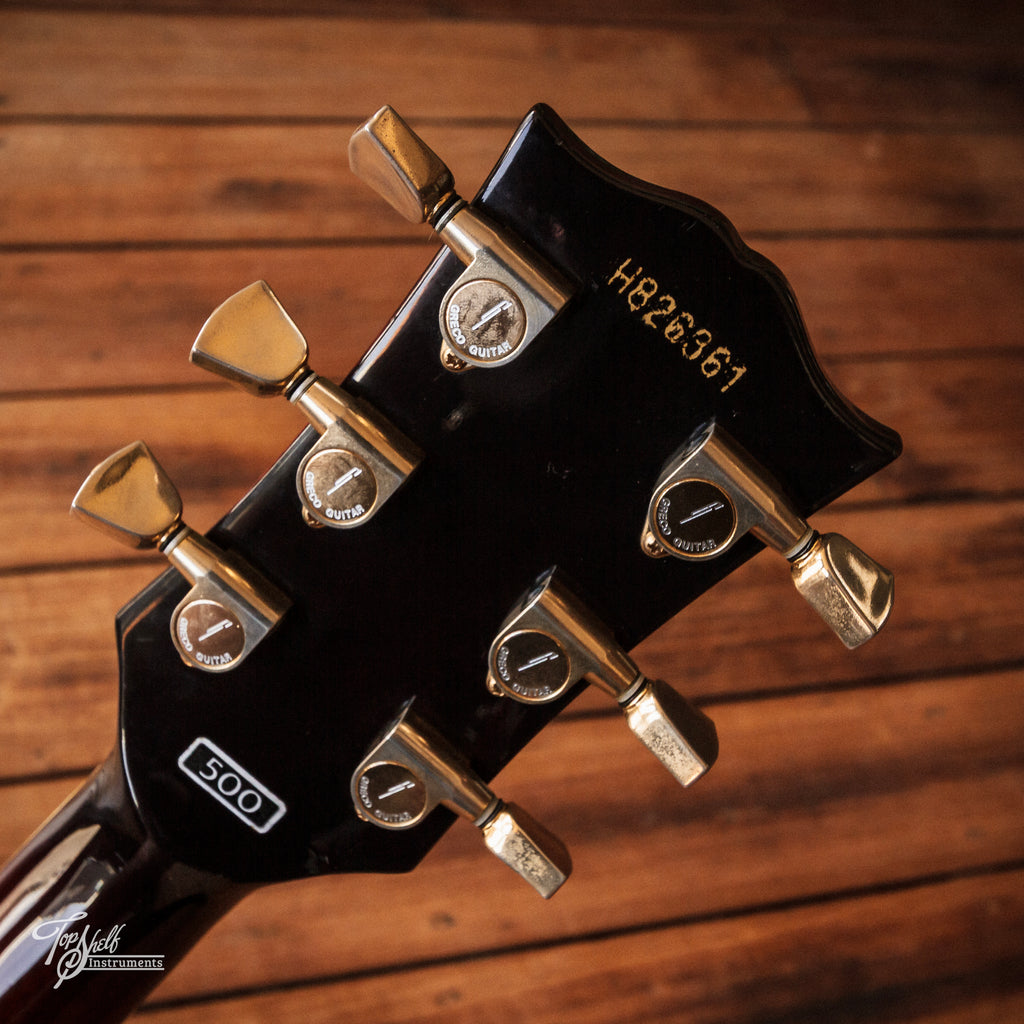 Greco Super Real EG500C Violin Burst 1982