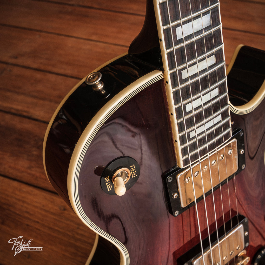 Greco Super Real EG500C Violin Burst 1982