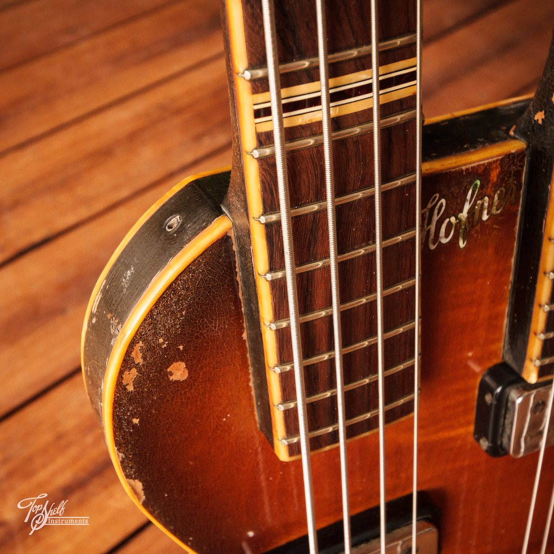 Höfner Model 191 Double Neck Guitar/Bass Sunburst 1960
