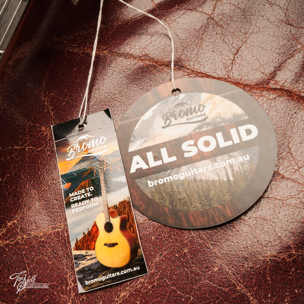 Bromo Guitars Rocky Series BAR6E Parlour Acoustic/Electric 2025 (New)