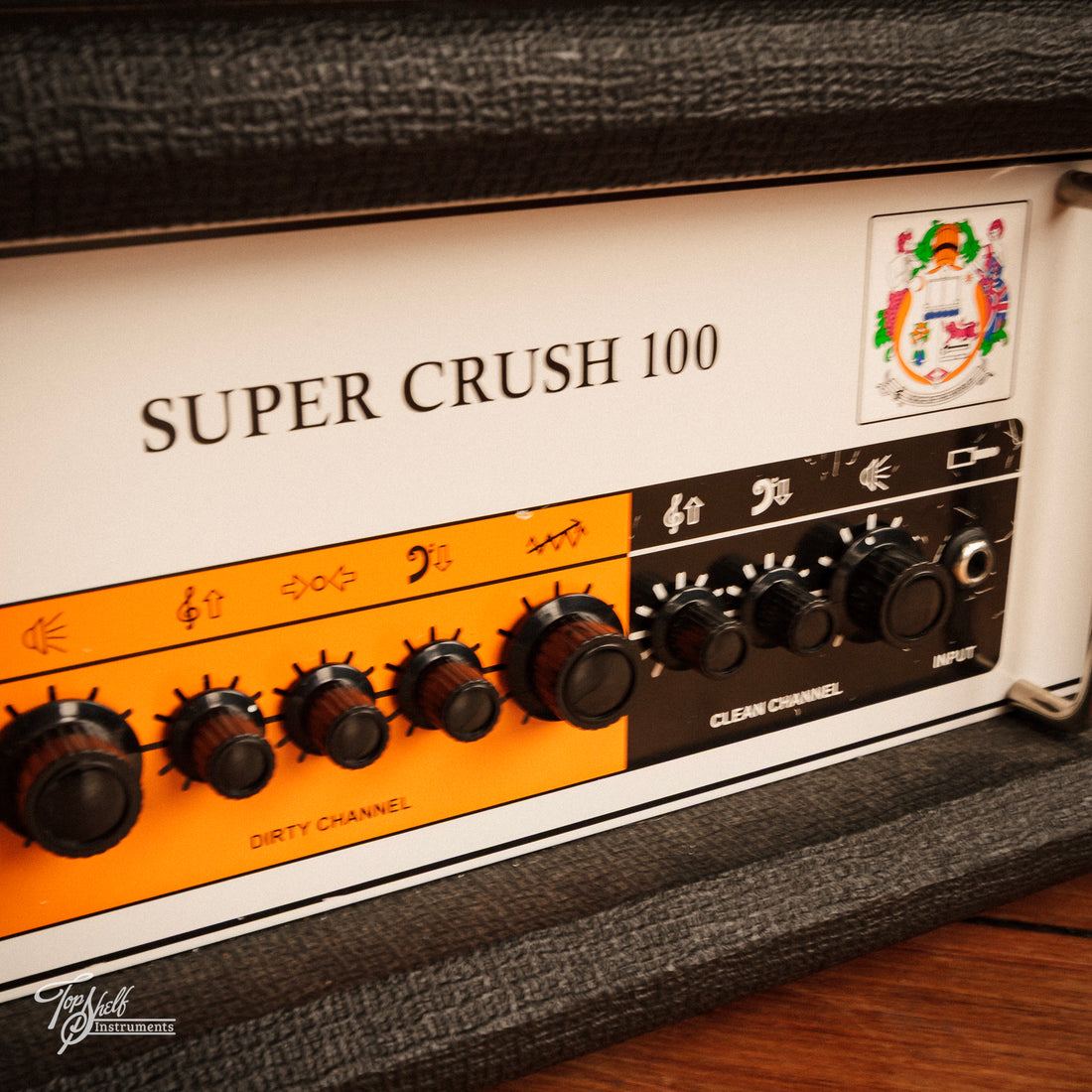 Orange Super Crush 100 Solid State 100w Guitar Amp Head Black