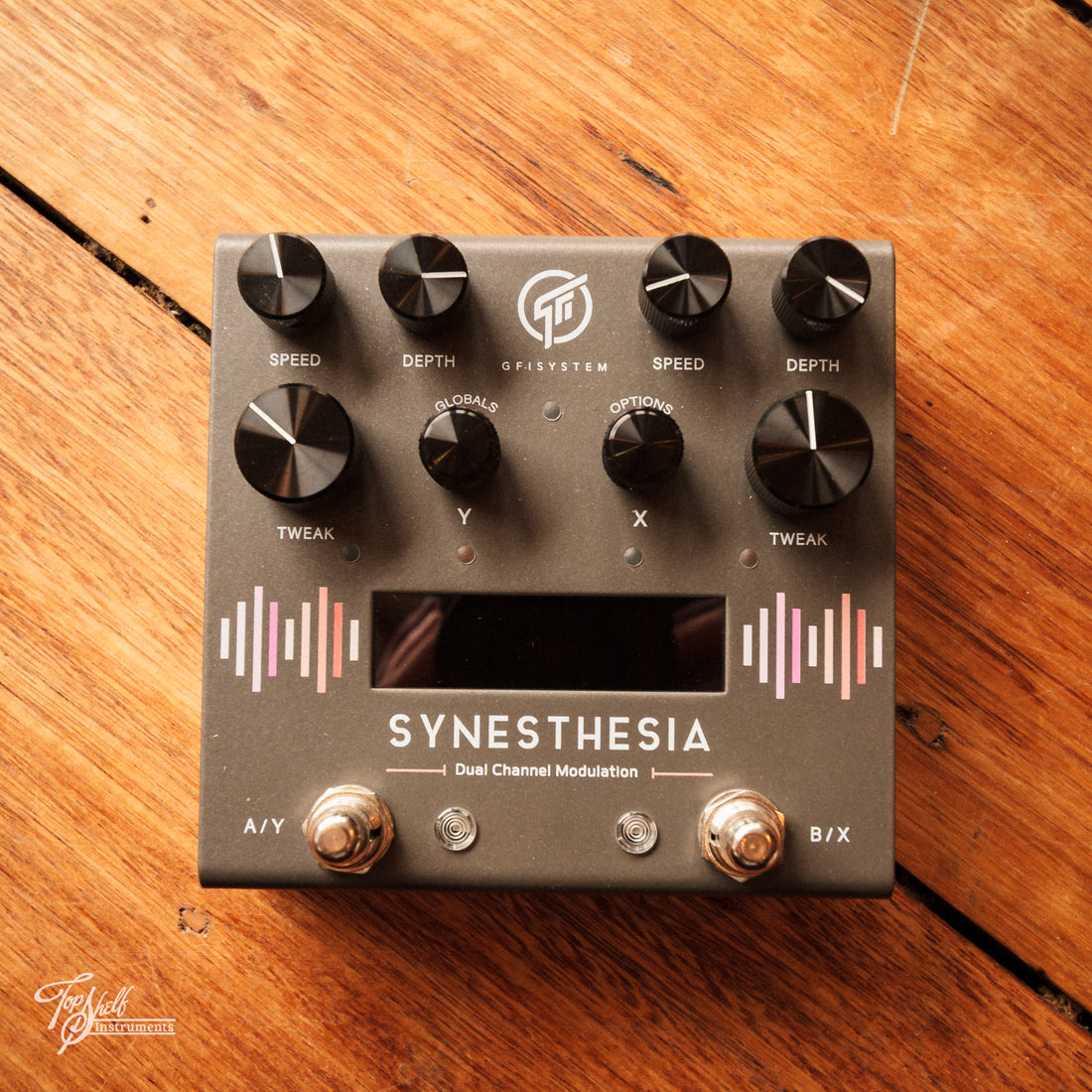 synesthesia pedal GFI System Synesthesia Modulation Pedal – Topshelf Instruments