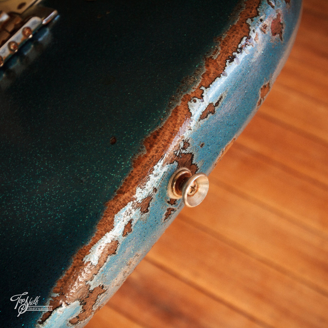 Fender Highway One Stratocaster Guitarwacky Blue Sparkle Relic 2006