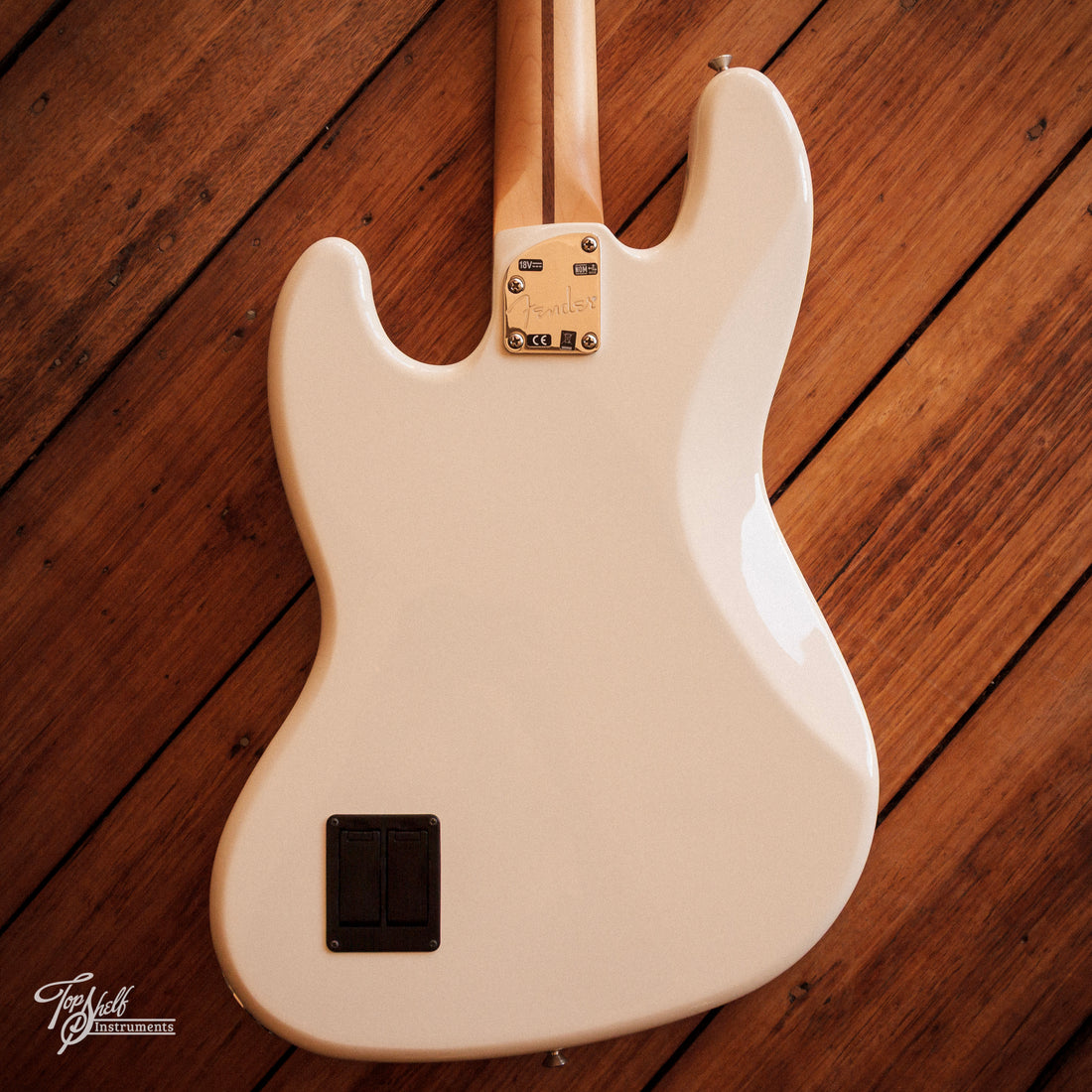 Fender Deluxe Active Jazz Bass Olympic White 2018