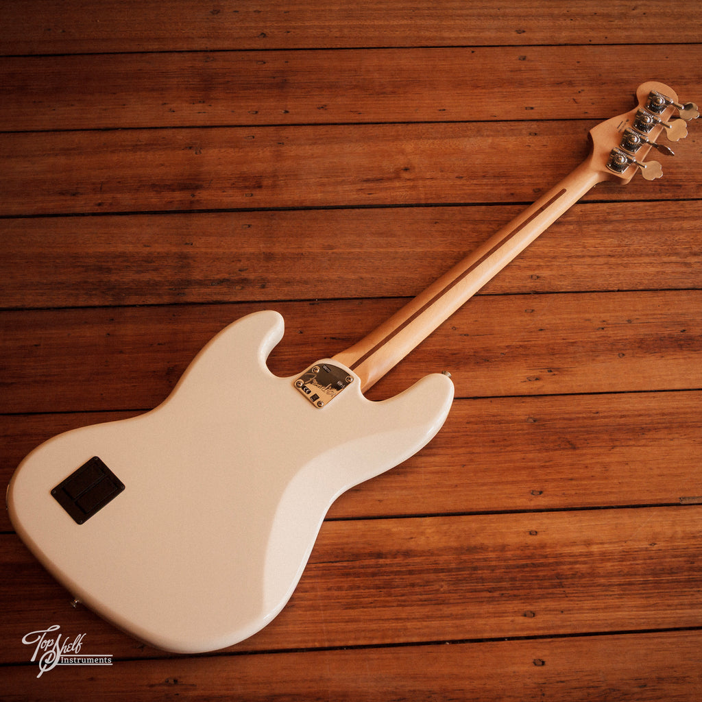 Fender Deluxe Active Jazz Bass Olympic White 2018