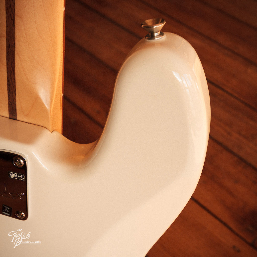 Fender Deluxe Active Jazz Bass Olympic White 2018