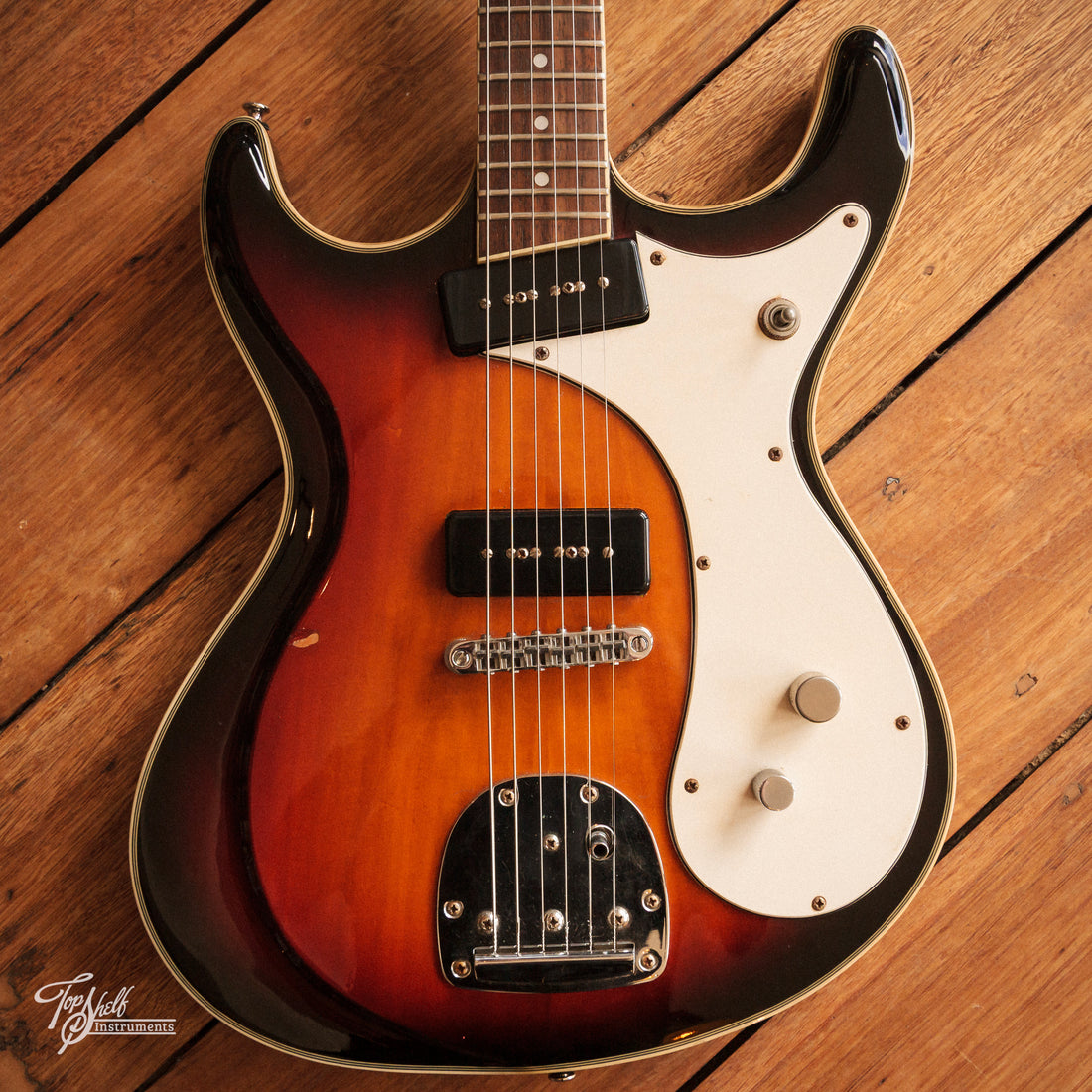 Eastwood Sidejack DLX Sunburst 2011