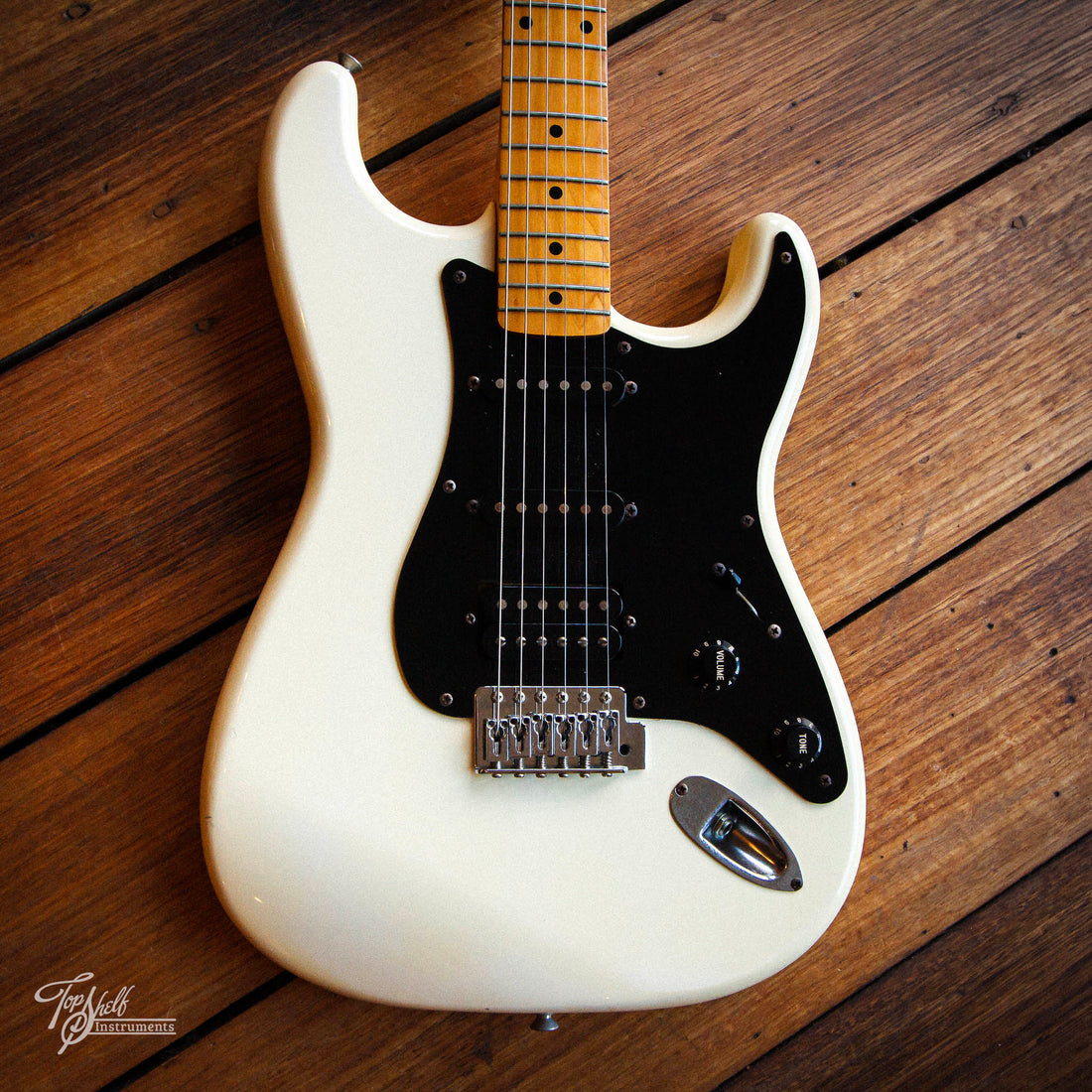 Fender Japan Boxer Series Stratocaster ST-456 Olympic White 1986